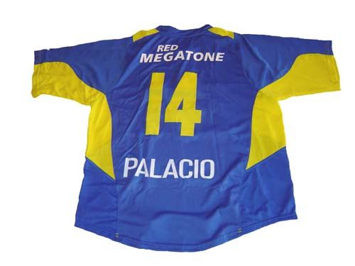 NIKE Boca Juniors パラシオ　選手支給品　2006 新品未使用L NIKE BOCA JUNIORS 2006 HOME `PALACIO` JERSEY - Soccer Plus