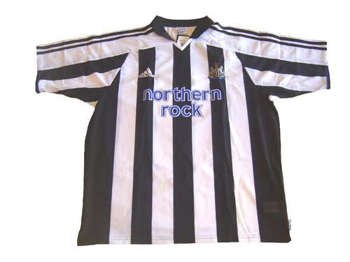 ADIDAS NEWCASTLE 2004 HOME JERSEY - Soccer Plus