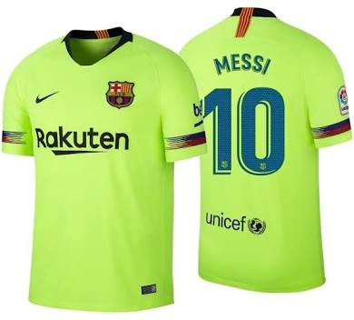 barca neon jersey