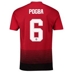 ADIDAS MANCHESTER UNITED 2019 `POGBA` C/L HOME JERSEY - Soccer Plus
