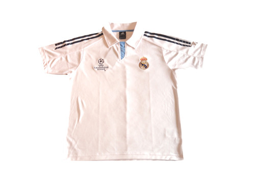 ADIDAS REAL MADRID 2005 C/L POLO WHITE - Soccer Plus