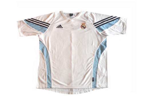 ADIDAS REAL MADRID 2004 TRAINING JERSEY WHITE - Soccer Plus