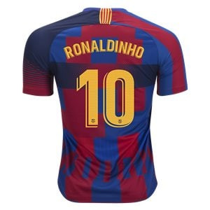 NIKE BARCELONA `RONALDINHO`20th Anniversary Jersey - Soccer Plus