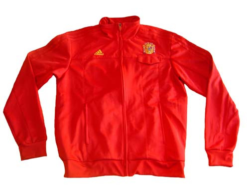 ADIDAS SPAIN 2008 TRACK TOP RED - Soccer Plus