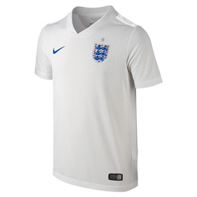 : Nike 2014-15 England Home World Cup Soccer Jersey(Kids) (YS)  White : Clothing, Shoes & Jewelry