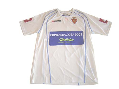 Lotto Expo Zaragoza AIMAR 8　サラゴサ PABLO AIMAR #8 | 2006/07 REAL ZARAGOZA | GAME WORN vs CELTA