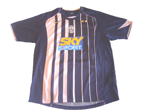 NIKE JUVENTUS 2005 AWAY JERSEY GREY/PINK - Soccer Plus