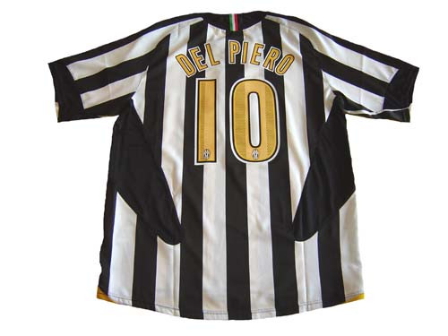 NIKE JUVENTUS 2006 HOME `DEL PIERO`JERSEY - Soccer Plus