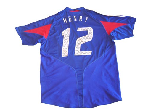 ADIDAS FRANCE 2004`HENRY` HOME JERSEY - Soccer Plus