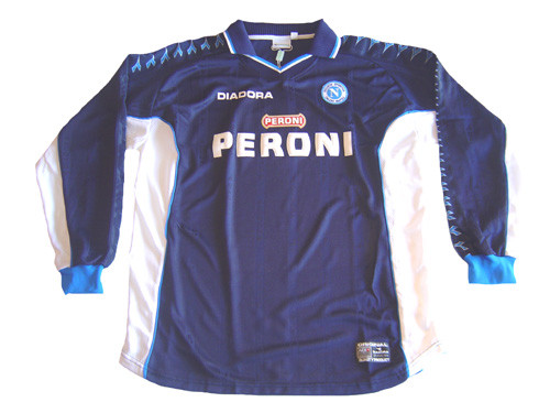 DIADORA NAPOLI 2001 AWAY L/S JERSEY - Soccer Plus