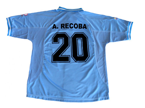 TENFIELD URUGUAY 2002 HOME A. RECOBA JERSEY - Soccer Plus