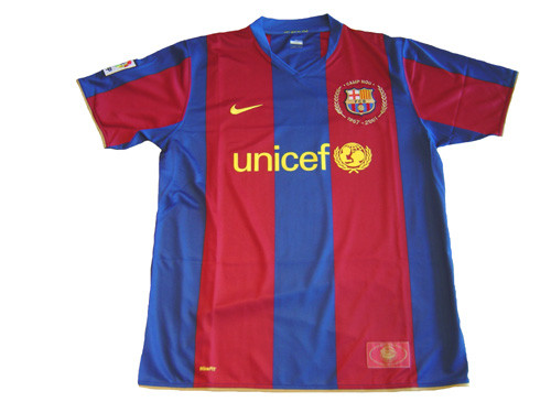 【激レア】FC Barcelona Nike 50周年記念ユニフォーム Ｓサイズ NIKE BARCELONA 2008 50th ANNIVERSARY HOME JERSEY - Soccer Plus