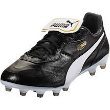 Puma King Top Fg Black White Soccer Plus