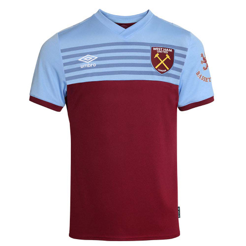 Umbro 2019-2020 West Ham Away Football Soccer T-Shirt Maglia Kids