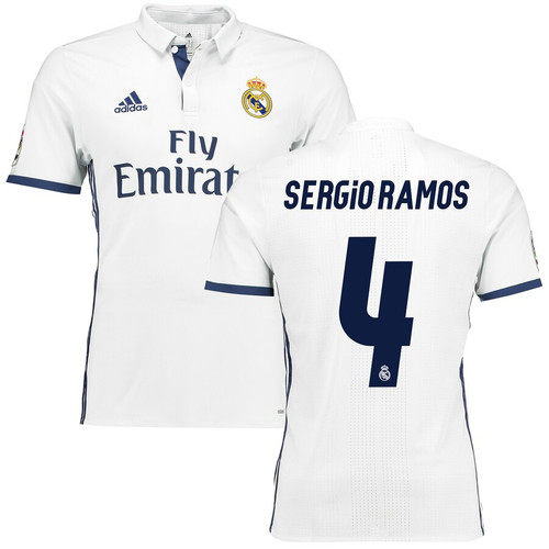 ADIDAS REAL MADRID 2017 SERGIO RAMOS HOME JERSEY - Soccer Plus
