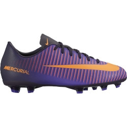 NIKE JR MERCURIAL VAPOR XI FG PURPLE/CITRUS - Soccer Plus