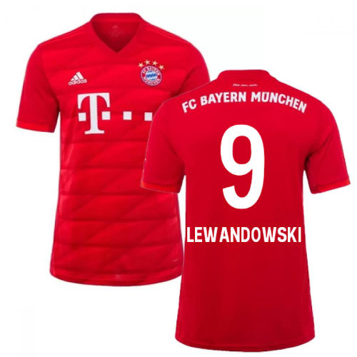 ADIDAS FC BAYERN MUNICH 2020 `LEWANDOWSKI`HOME JERSEY - Soccer Plus