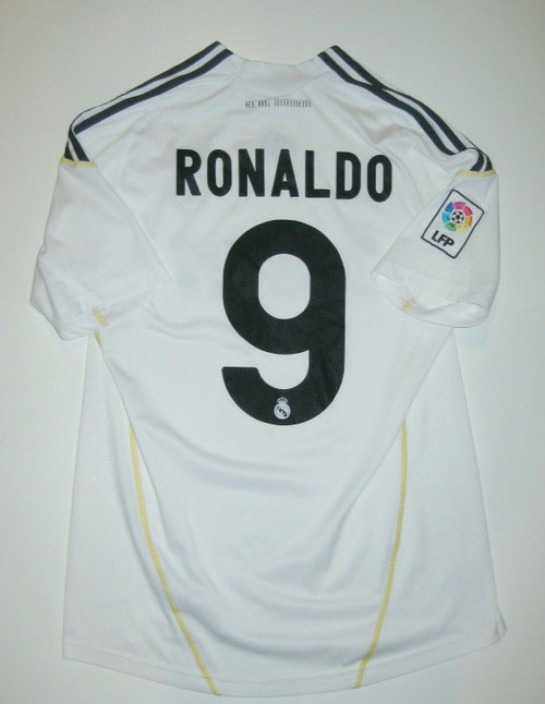 ADIDAS REAL MADRID 2013 RONALDO HOME LS 110TH ANNIVERSARY JERSEY - Soccer  Plus