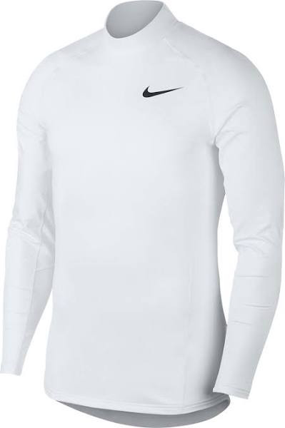 nike pro long sleeve therma mock top