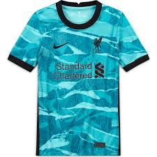 lfc nike mens teal travel tee