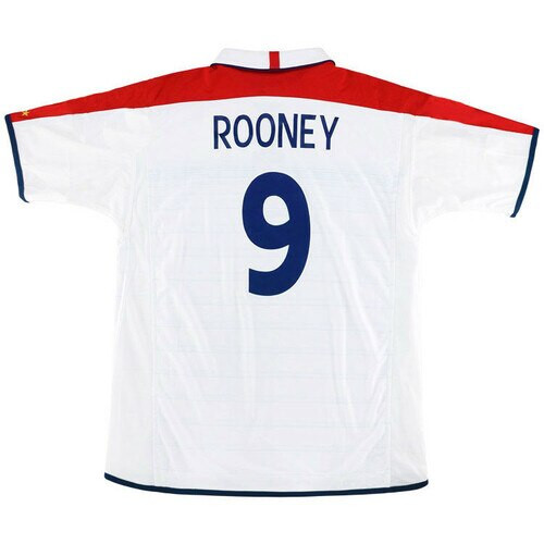 UMBRO ENGLAND 2004 HOME ROONEY JERSEY - Soccer Plus