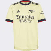 Jersey adidas Arsenal FC Away Jersey 2021-2022 pearl citrine - Fútbol  Emotion