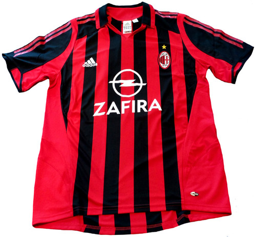 ウェア 06-07 AC Milan Game Shirt Jersey Kaka Jersey AC Milan 06-07 Retro Football Soccer Jersey