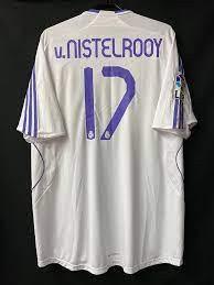 ADIDAS REAL MADRID 2008 `v.NISTELROOY` HOME JERSEY - Soccer Plus
