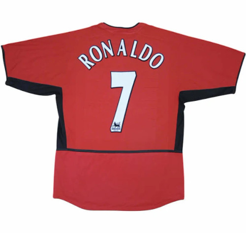 NIKE MANCHESTER UNITED 2003-04 HOME RONALDO S/S JERSEY - Soccer Plus