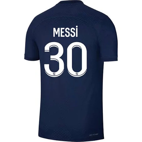 NIKE PSG 2022-23 HOME AUTHENTIC MESSI JERSEY - Soccer Plus