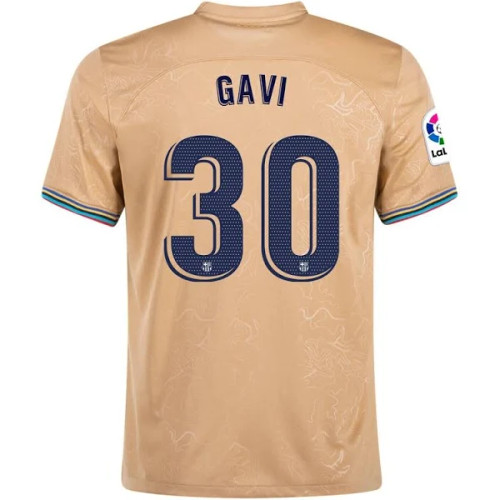 NIKE BARCELONA 2022-23 GAVI AWAY JERSEY - Soccer Plus