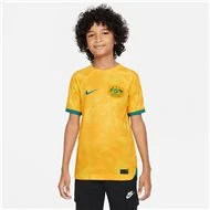 NIKE AUSTRALIA WORLD CUP 2022 BOYS HOME JERSEY - Soccer Plus