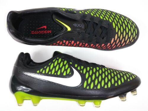 Leather Tech Magista Obra Black Volt NIKE MAGISTA OPUS FG BLACK