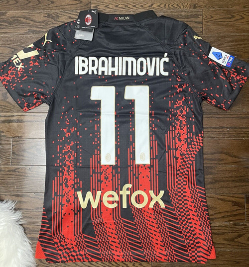 PUMA AC MILAN 2023 IBRAHIMOVIC KOCHE FOURTH JERSEY