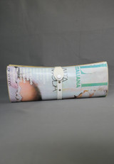 Vintage 1970s Magazine Purse Linea Italiana Clutch, Plastic, issues