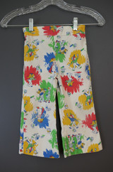 Vintage Little Girl Toddler 1970s Pants, Kids Painting, Flared, Health-Tex 3T, issues