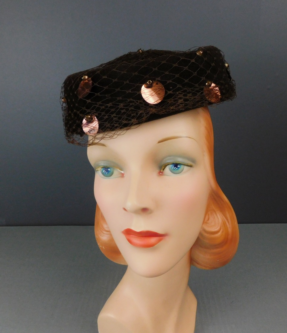 帽子 Vintage velours hat 帽子 Vintage velours hat Velour Cap Vintage Hats for Men for