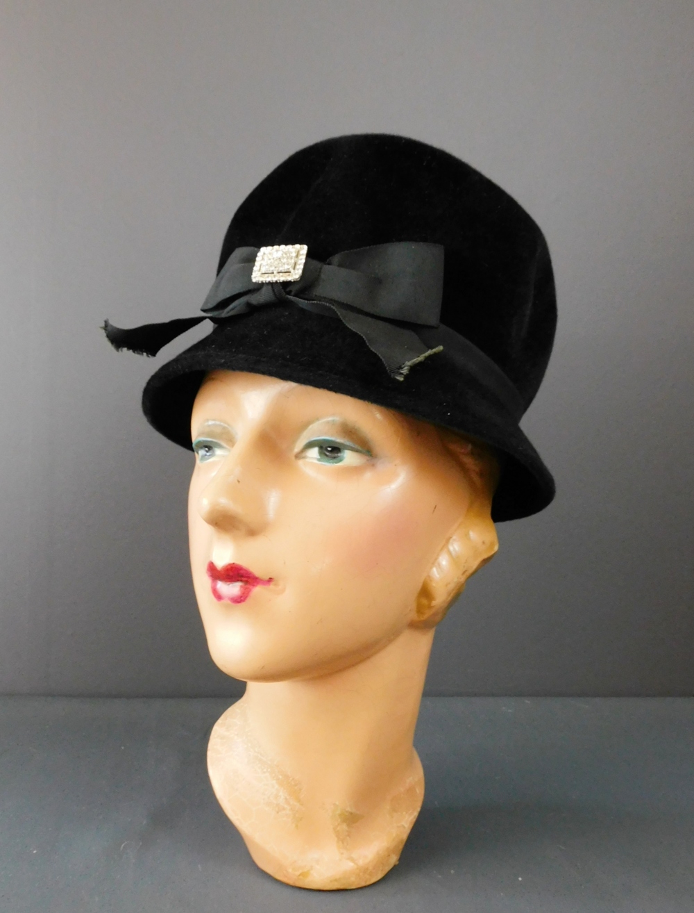 帽子 Vintage velours hat 帽子 Vintage velours hat Velour Cap Vintage Hats for Men for