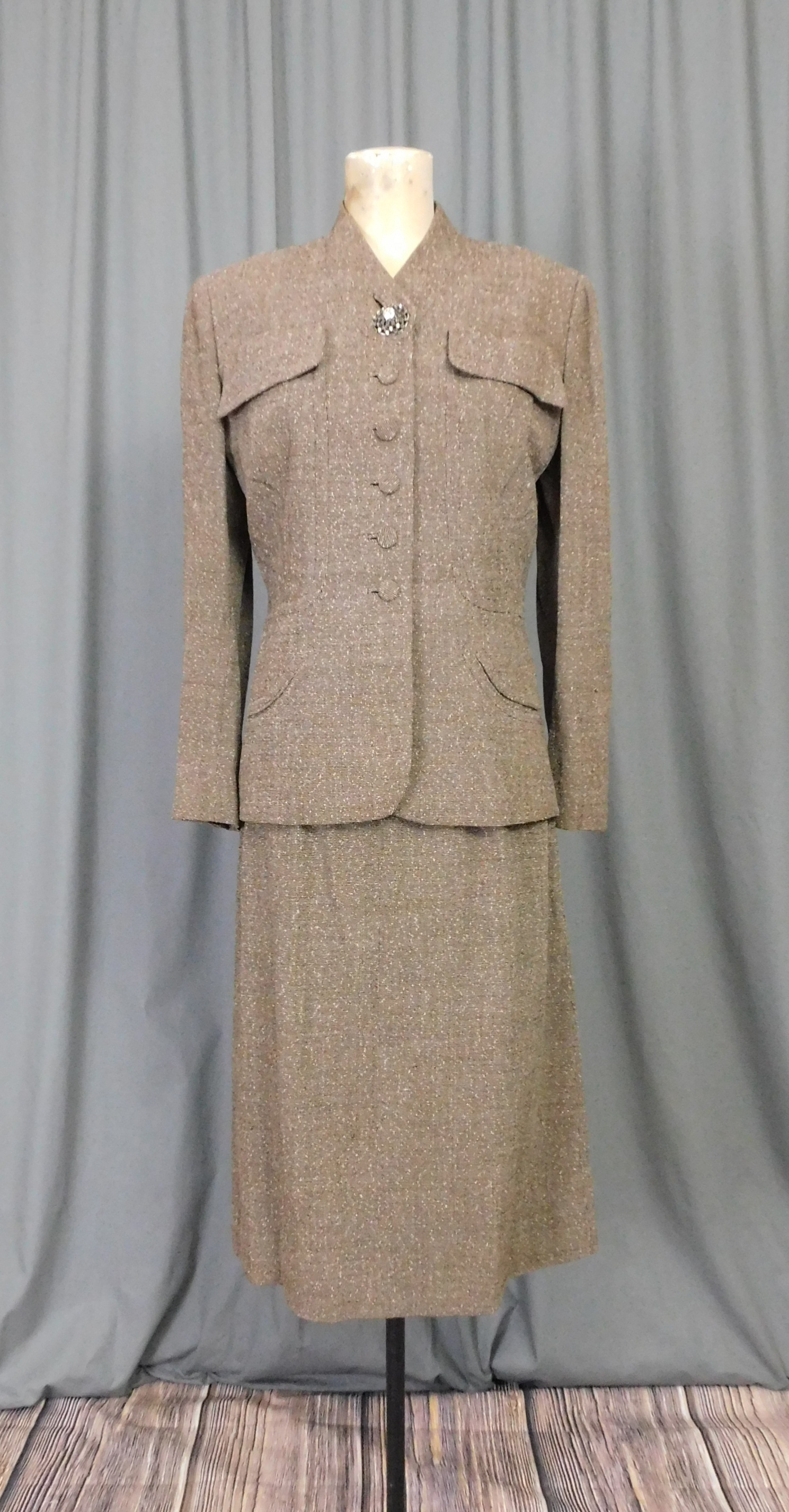 stein Oversized No Collar Tailor Jacket