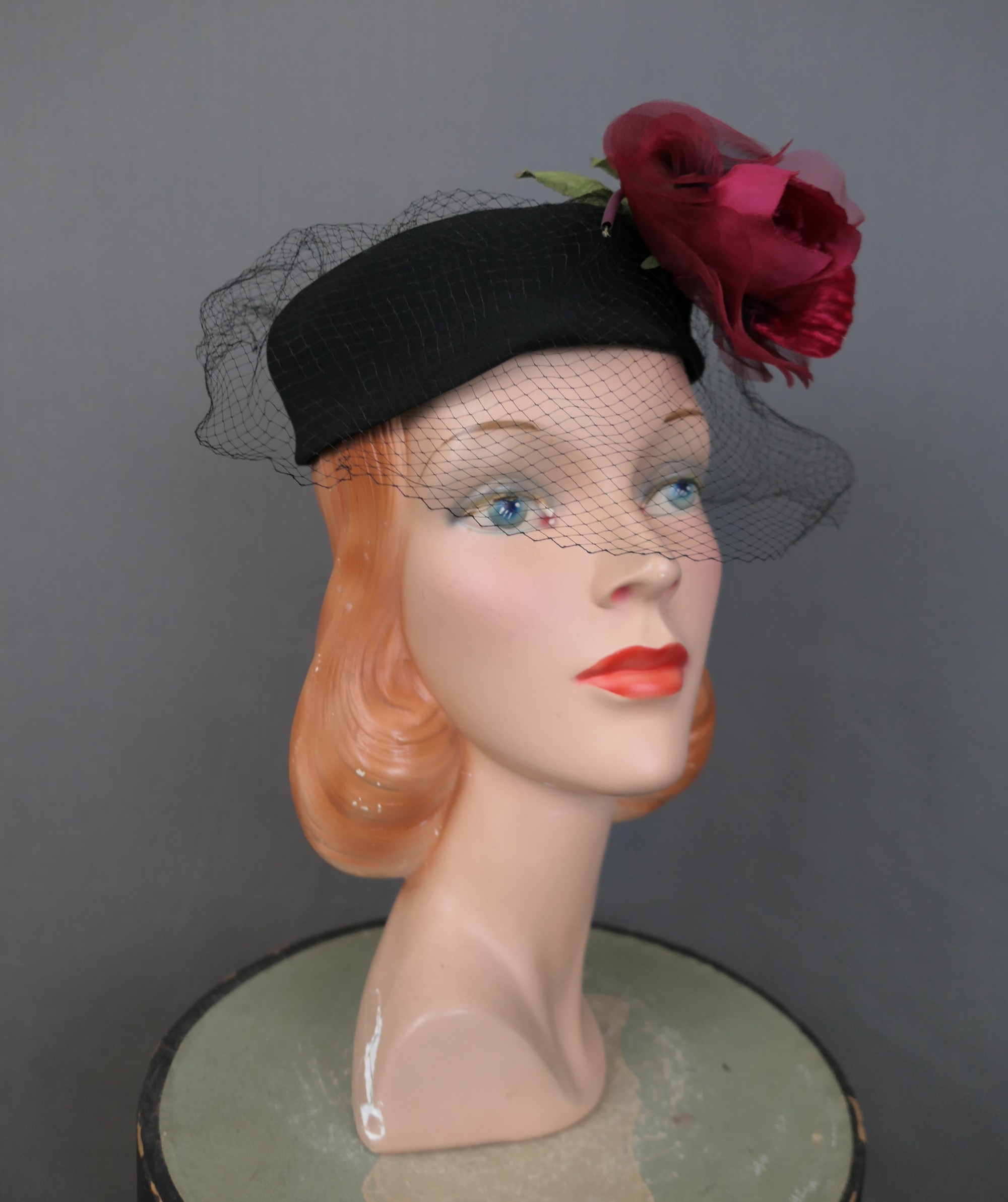 rn　Bonet et Bonet Geraldine Vintage Similar Items to Vintage 50's Fashion Doll Hat Bonnet