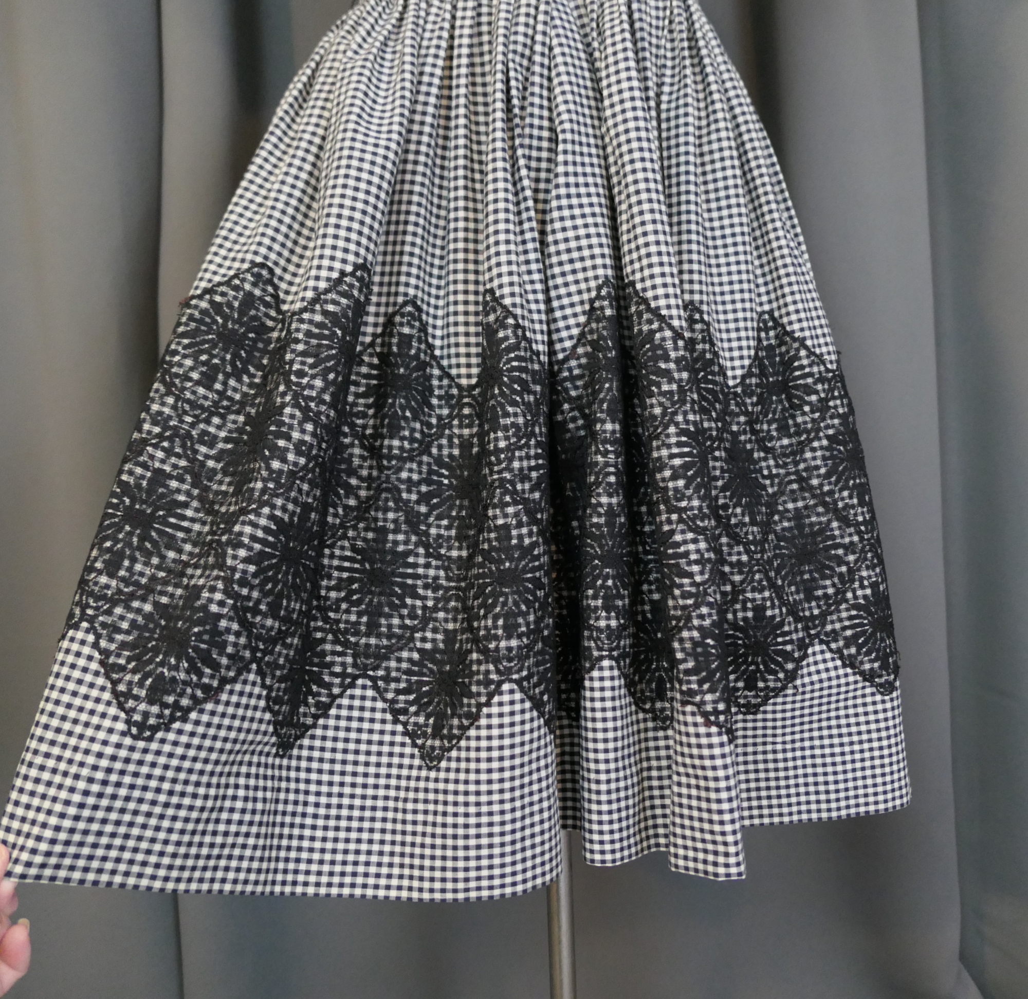 60's black and white checkered dress Late 1950s Early 1960s Black & White Plaid Dress- New! – Coutura Vintage
