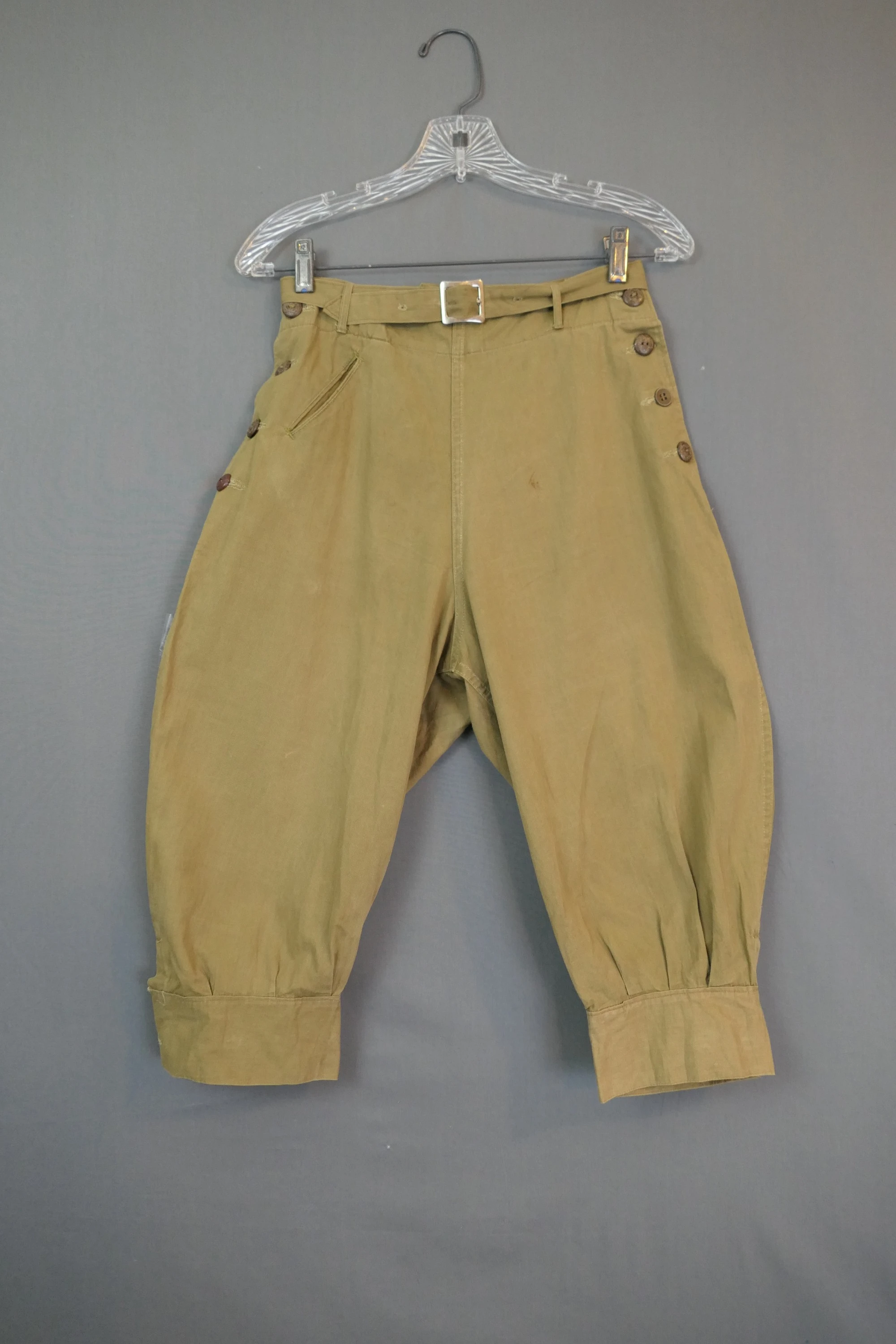 Vintage 1920s Women's Cotton Knickers, Hiking Outdoors 26/17, side buttons