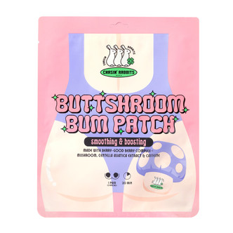Chasin’ Rabbits Buttshroom Bum Patch, Flasteri za negu kože zadnjice, 18g (1 par)