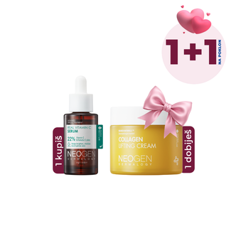 NEOGEN DERMALOGY REAL serum za lice sa 22% vitamina C + NA POKLON NEOGEN DERMALOGY Collagen Lifting krema za lice, 70ml + 32g