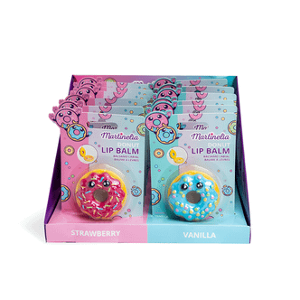 Martinelia Donut balzam za usne sa priveskom, 4g