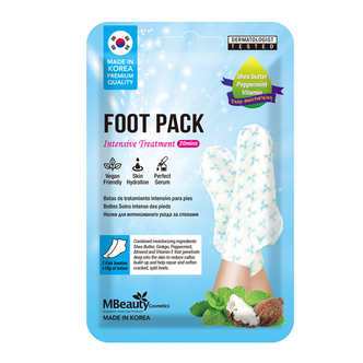 MBEAUTY maska u čarapi za intenzivnu negu kože stopala,18 gr