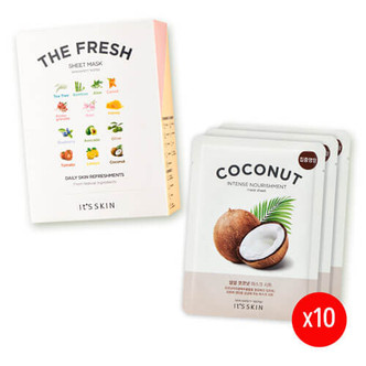 It’S SKIN The Fresh Mask Sheet Coconut set (10 komada x 18 g)