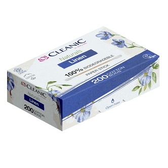 CLEANIC Naturals Linen higijenski štapići, 200 kom