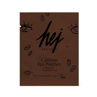 hej ORGANIC Caffeine eye patches, 3ml (1 par)