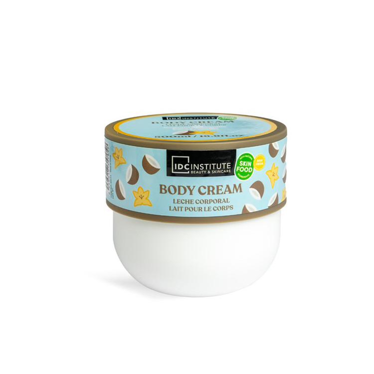IDC INSTITUTE Skin Food krema za telo – Kokos i vanila, 500ml